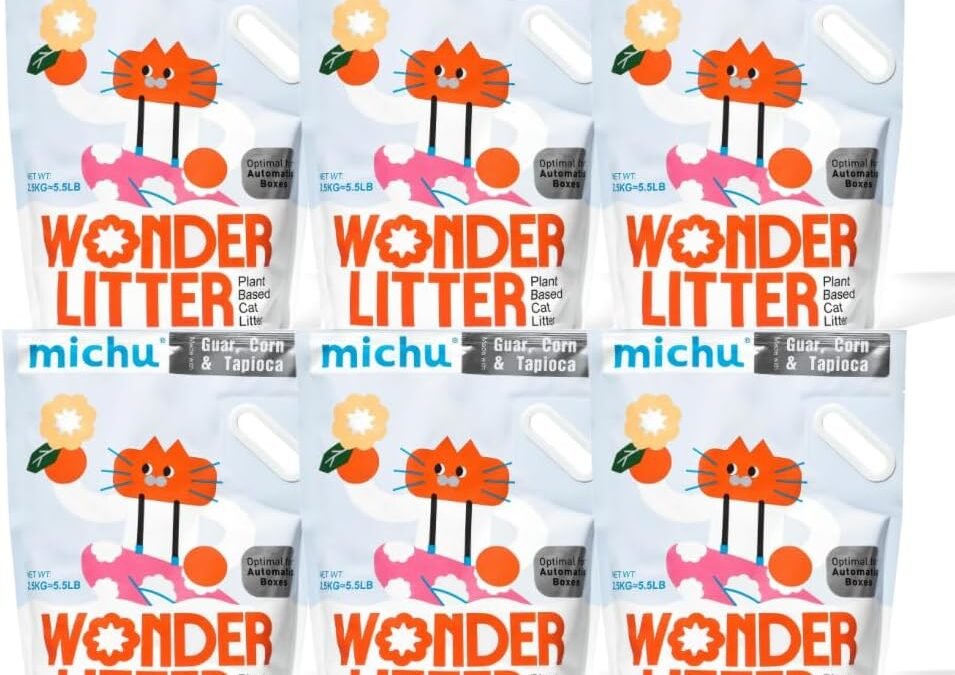 Wholesale OEM ODM Wonder Litter – Plant-Based & Automatic-Box Friendly 5.5lb/88oz 6 Pack Factory & Supplier