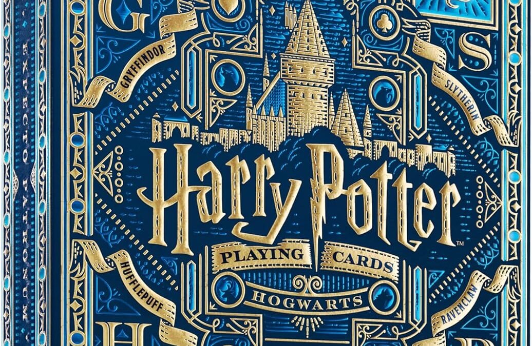 Wholesale OEM ODM theory11 Harry Potter Playing Cards – Blue (Ravenclaw) Factory & Supplier